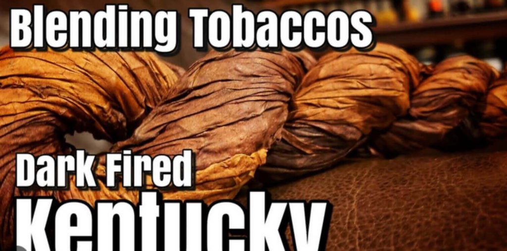 Куча листьев табака из Кентукки